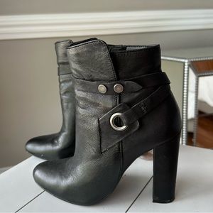 Design lab black booties